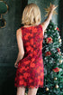 Twiggy Dress - Red Royale